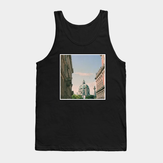 Beautiful Vintage Photography from Vienna Austria Europe Streets of Vienna Discover new places Travel the world Tank Top by BoogieCreates